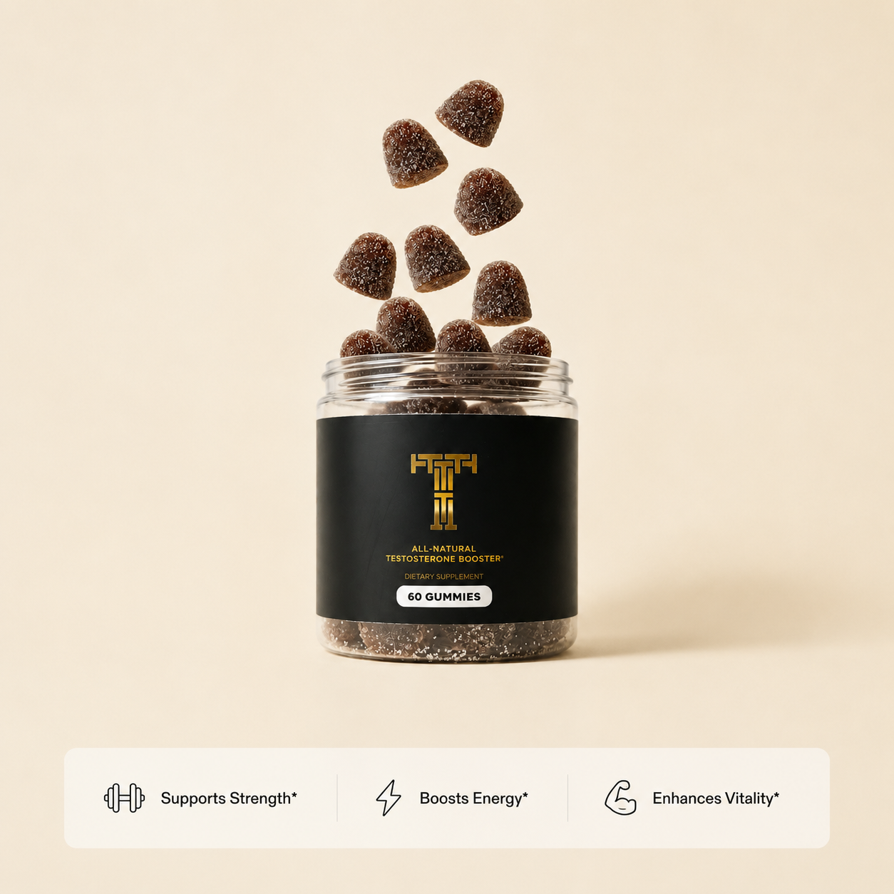 Daily Testosterone Support Gummies
